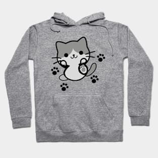 "Meow's Cheerful Smile" Hoodie